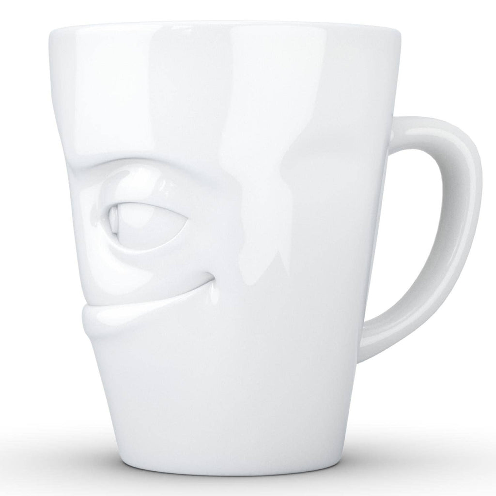 Coffee Mug with Handle, Impish Face – Crossings on Main