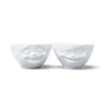 Medium Bowl Set No. 4, Laughing & Winking Face