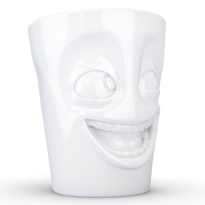 Coffee Mug with Handle, Joking Face