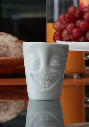Coffee Mug with Handle, Joking Face