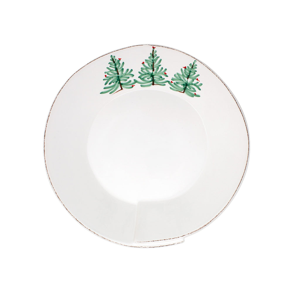 
            
                Load image into Gallery viewer, Lastra Holiday Medium Shallow Serving Bowl
            
        