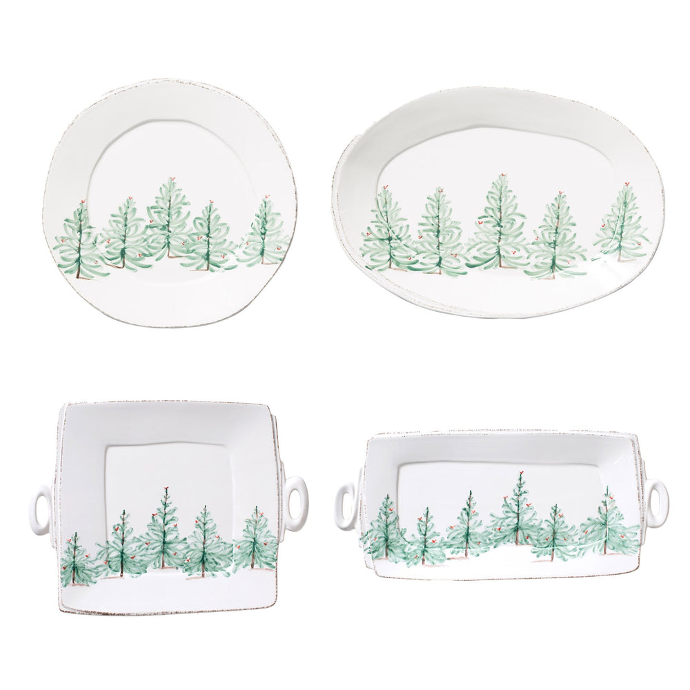 
            
                Load image into Gallery viewer, Lastra Holiday 4-Piece Serveware Set
            
        