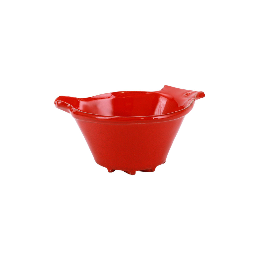 Lastra Holiday Figural Red Bird Dipping Bowl