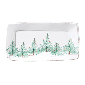 
            
                Load image into Gallery viewer, Melamine Lastra Holiday Rectangular Platter
            
        