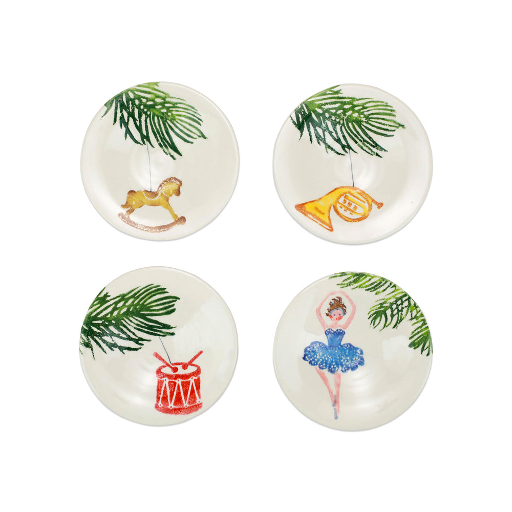 
            
                Load image into Gallery viewer, Nutcrackers Assorted Canape Plates - Set of 4
            
        