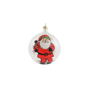 Old St. Nick Football Ornament