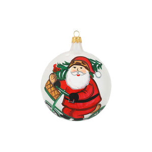 
            
                Load image into Gallery viewer, Old St. Nick Bicycle Ornament
            
        