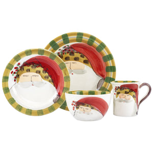 
            
                Load image into Gallery viewer, Old St. Nick Animal Hat Four-Piece Place Setting
            
        