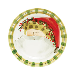 
            
                Load image into Gallery viewer, Old St. Nick Dinner Plate - Animal Hat
            
        