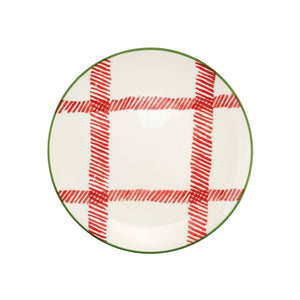 
            
                Load image into Gallery viewer, Mistletoe Plaid Salad Plate
            
        