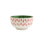 Mistletoe Arrow Small Footed Serving Bowl