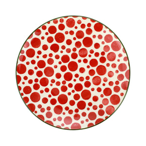 Mistletoe Bubble Dinner Plate
