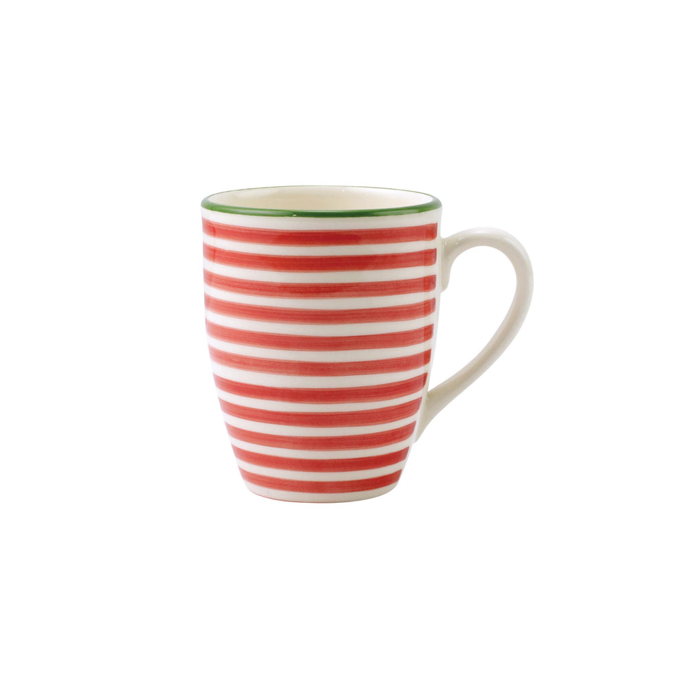 Mistletoe Stripe Mug