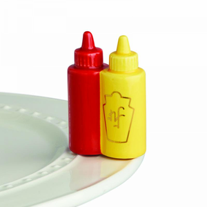 Nora Fleming Mini - Ketchup & Mustard