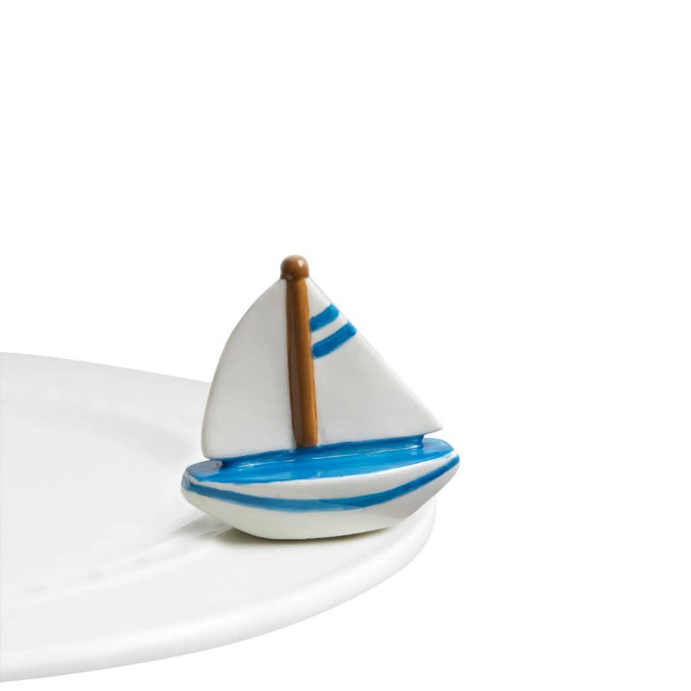 Nora Fleming Mini - Sail Boat